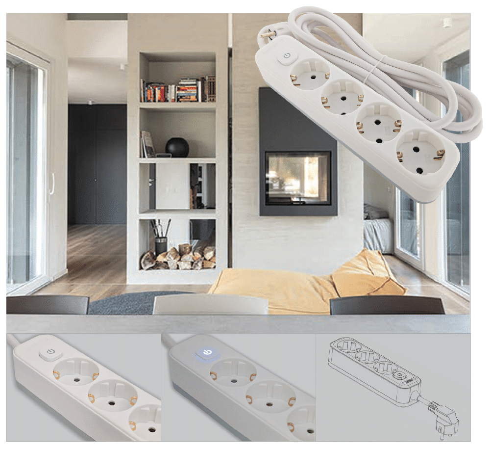 [novo] prijenosne višestruke priključnice Vimar